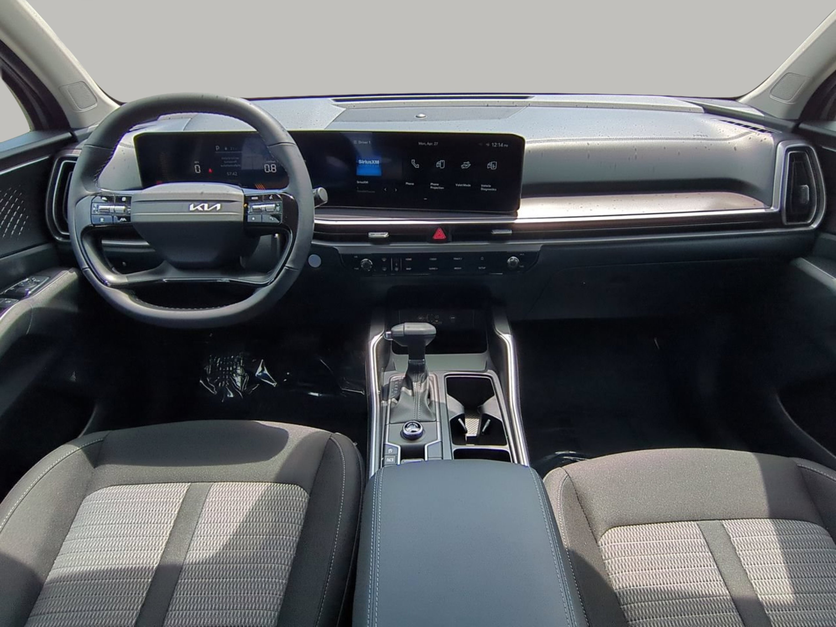 New 2026 Ivory Silver Kia LX image 4