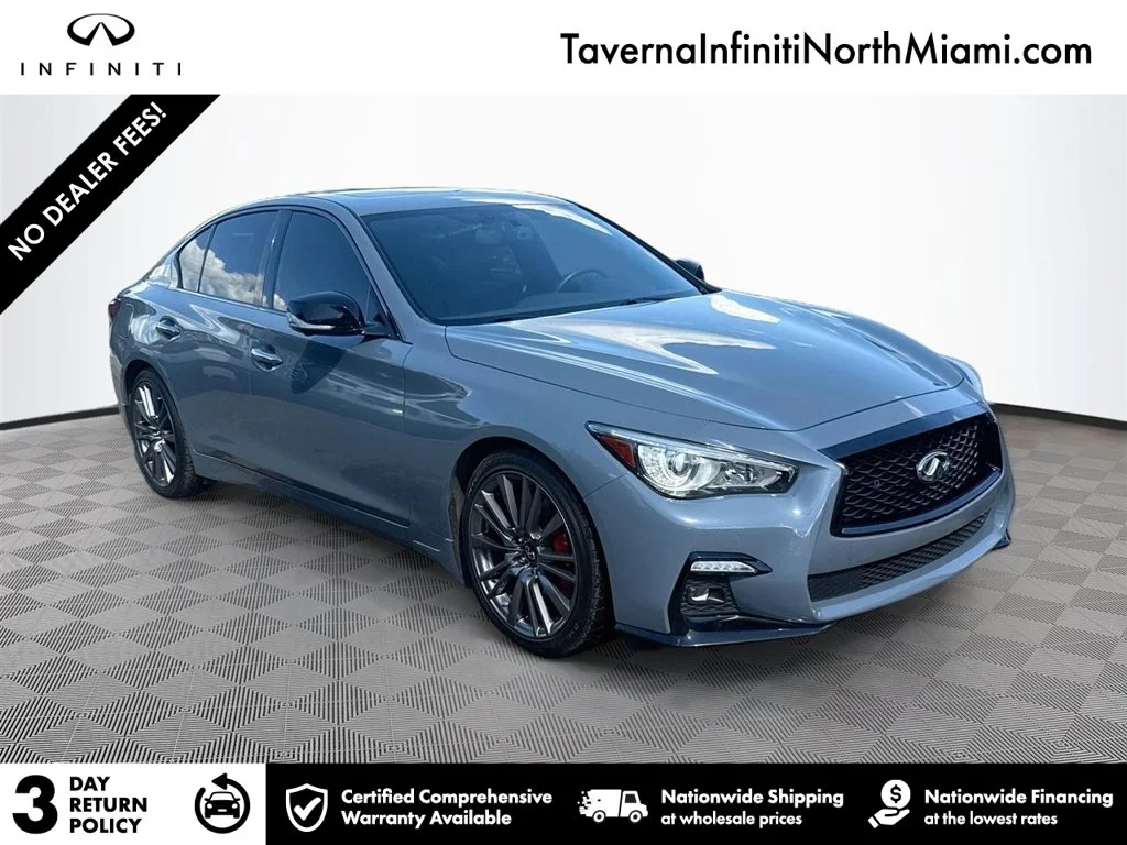 Certified Used 2023 Gray INFINITI Red Sport 400 image 1