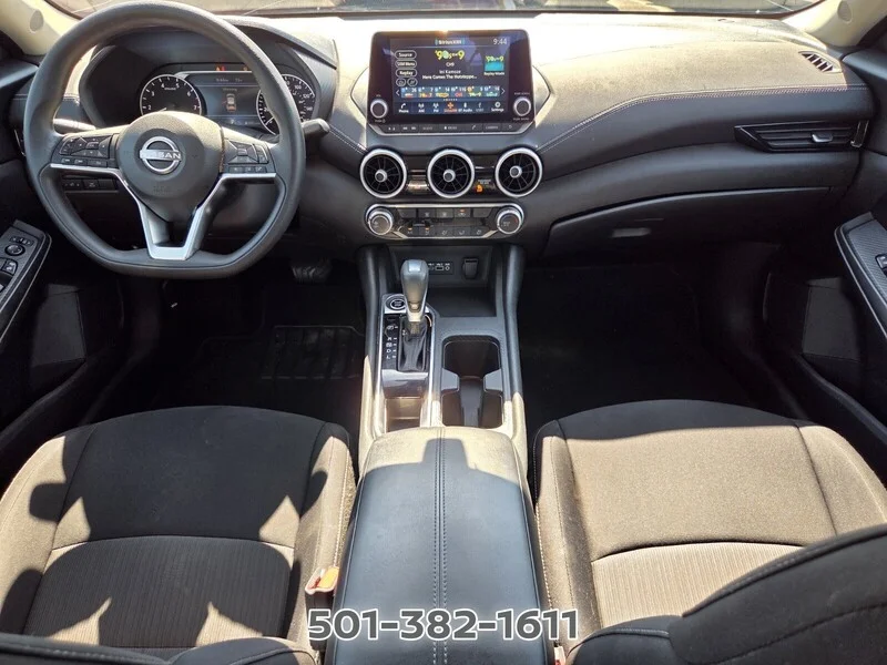 Used 2024 Super Black NISSAN SV CVT image 14