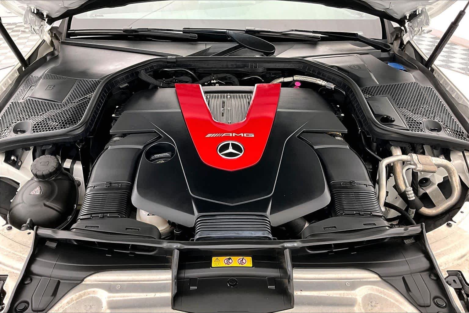 Used 2020 Polar White Mercedes-Benz AMG® C 43 image 9