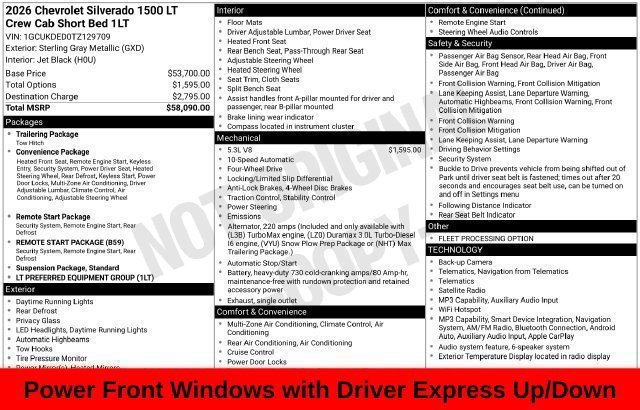 Used 2026 Gray Chevrolet LT image 34