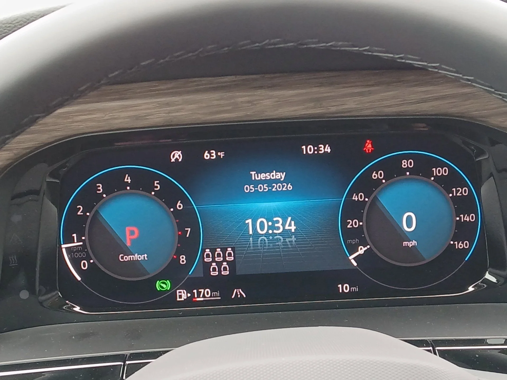 New 2026 Avocado Green Pearl Volkswagen 2.0T SEL Premium R-Line image 8