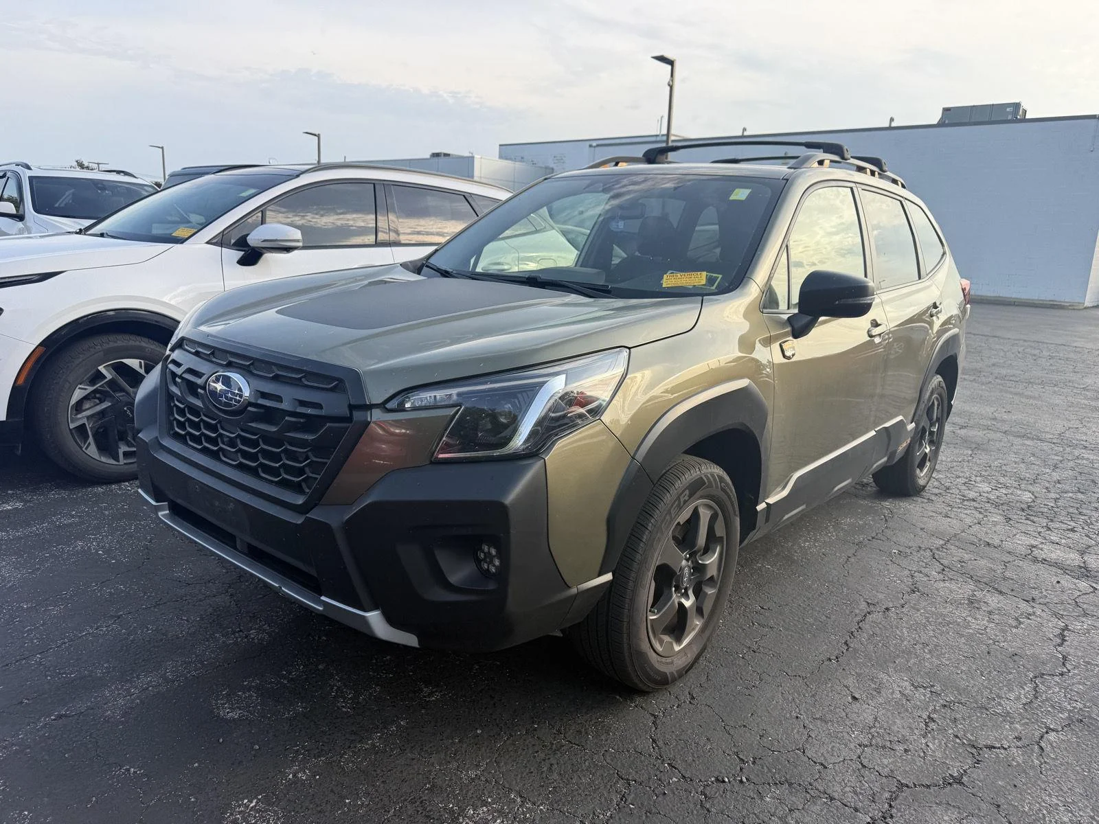 Used 2022 Autumn Green Metallic Subaru Wilderness image 5