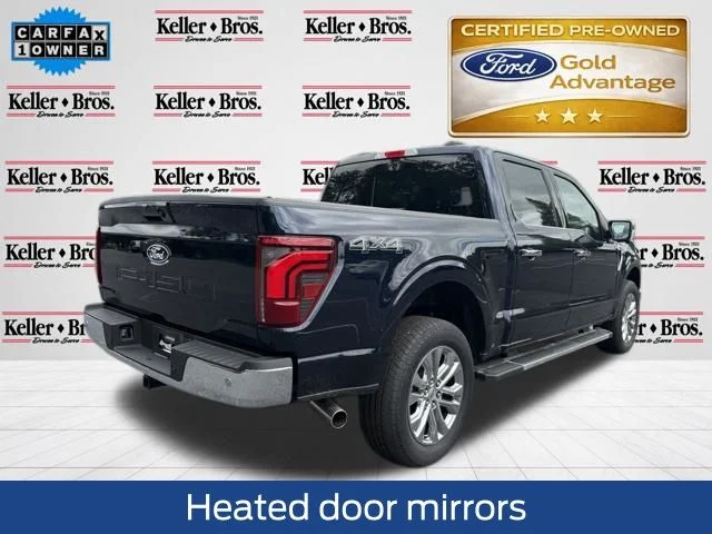 Certified Used 2025 Blue Ford Lariat 5.5ft Bed image 7