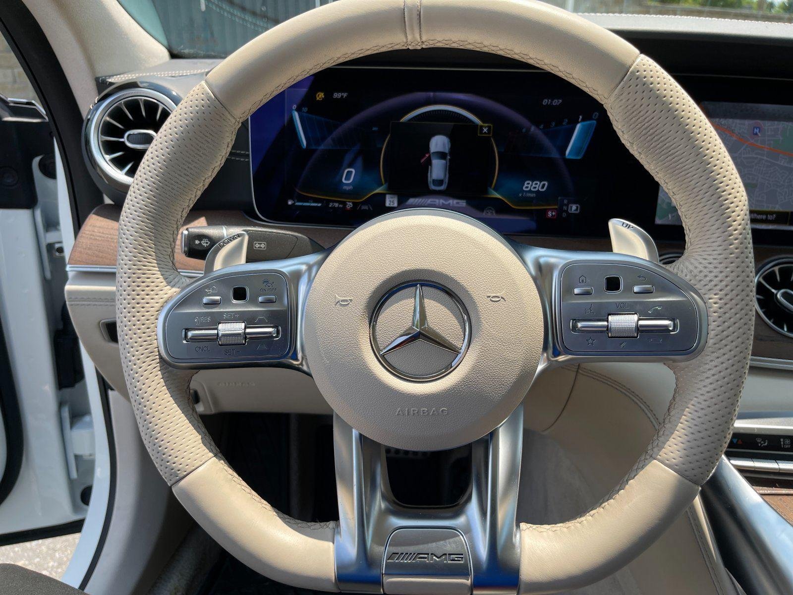 Used 2021 designo Diamond White Metallic Mercedes-Benz AMG® GT 63 image 18