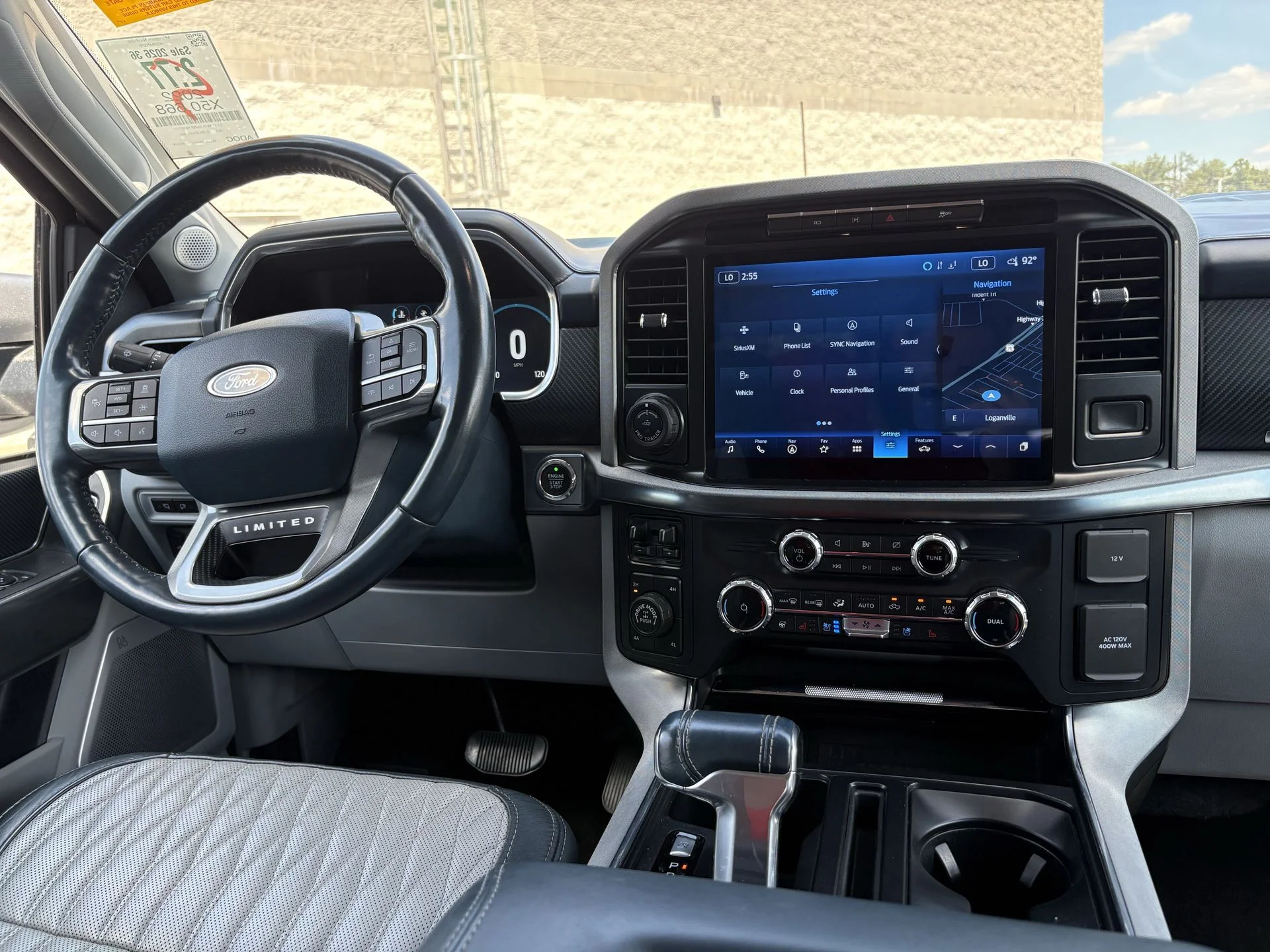 Used 2022 Silver Metallic Ford Limited image 6