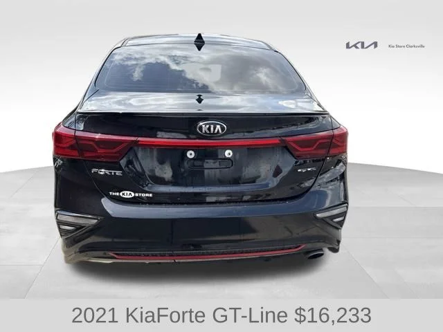 Used 2021 Black Kia GT-Line image 7