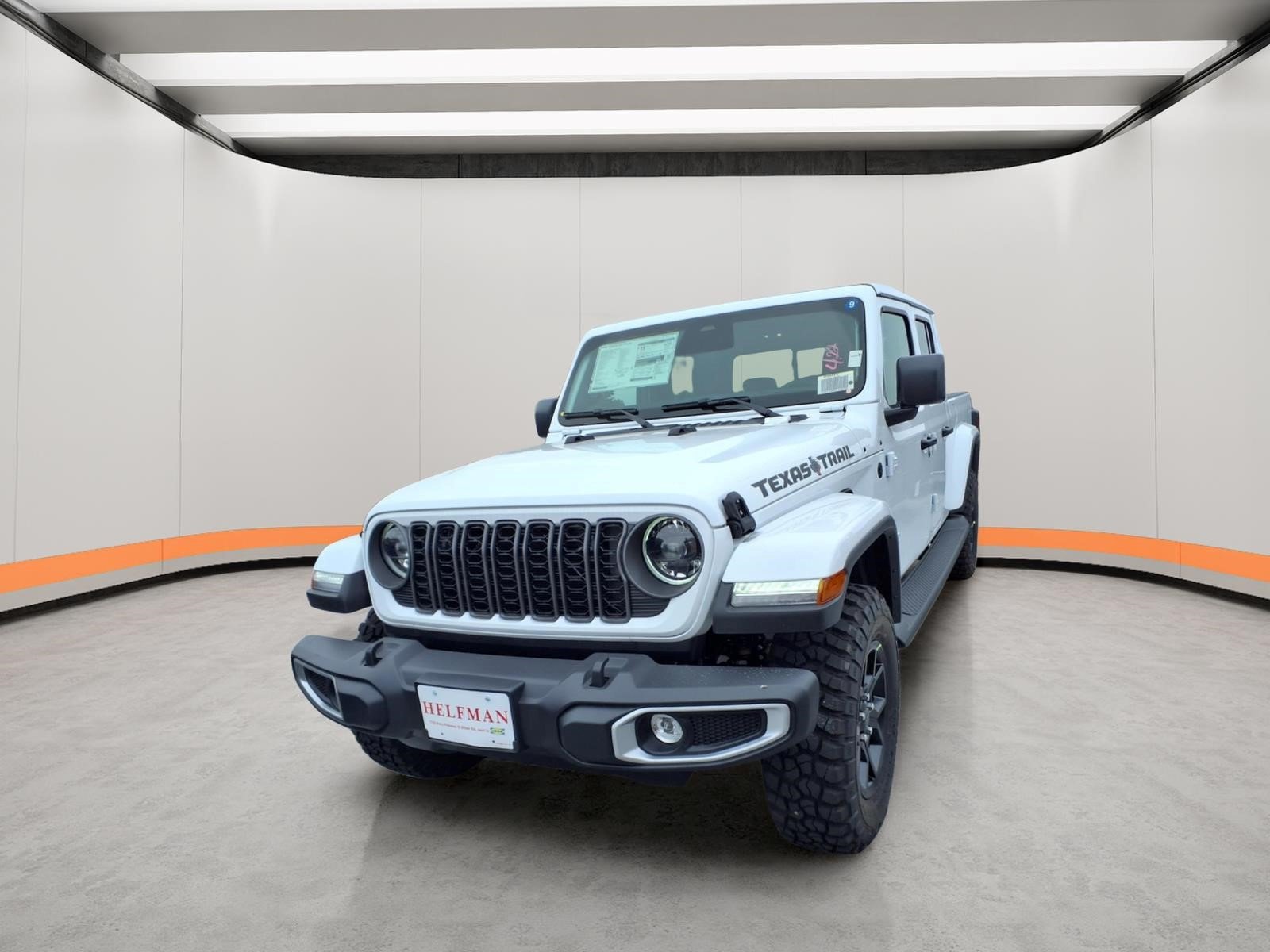 New 2026 Bright White Clear-Coat Exterior Paint Jeep Texas Trail image 3