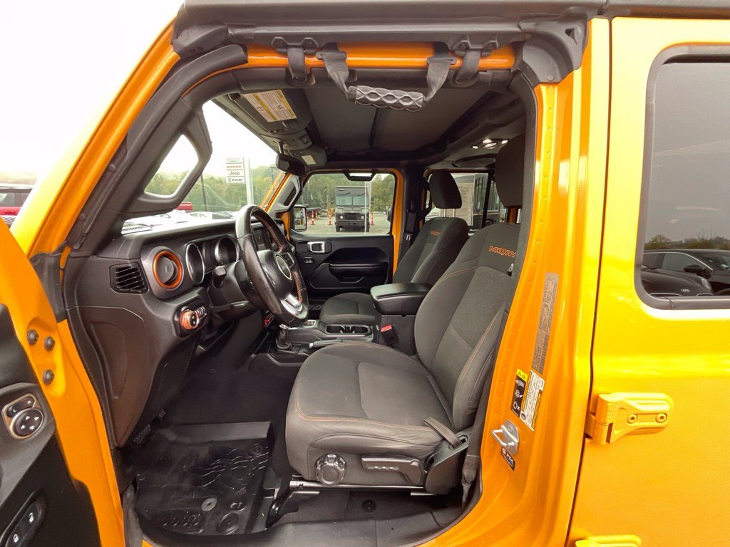 Used 2021 Orange Jeep Mojave image 9