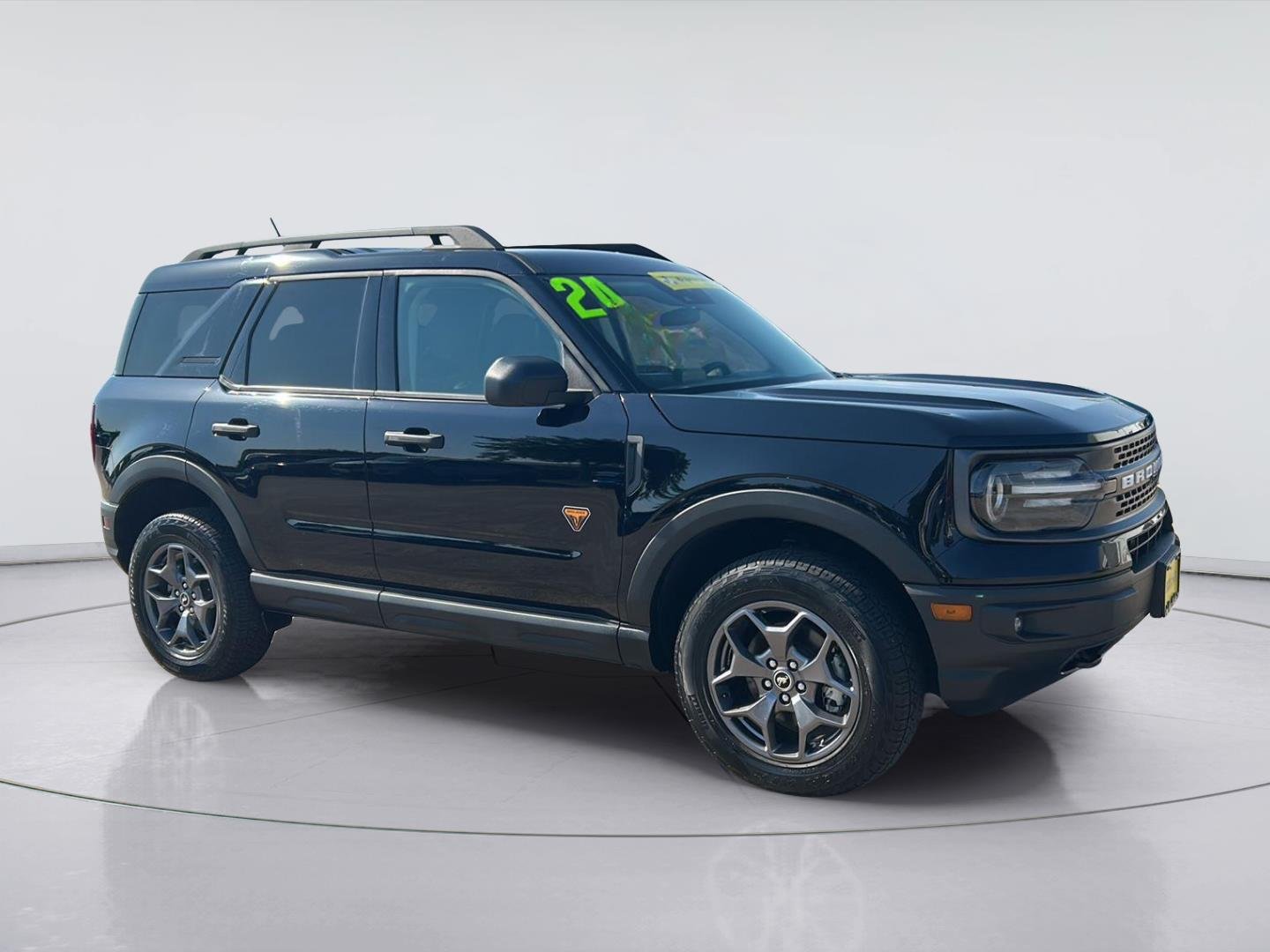 Used 2024 Shadow Black Ford Badlands image 3