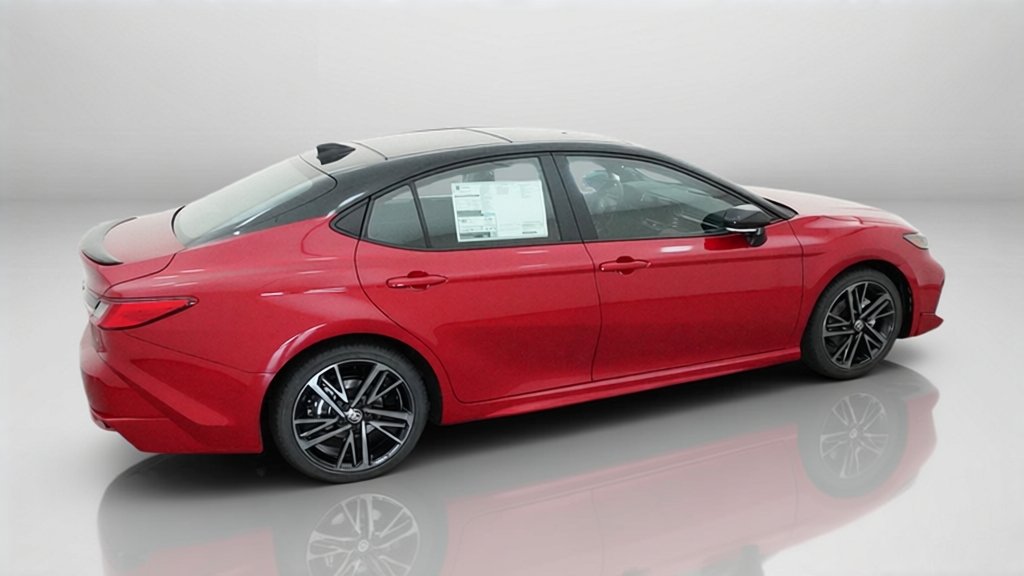 New 2027 Supersonic Red with Midnight Black Metallic roof Toyota XSE image 32