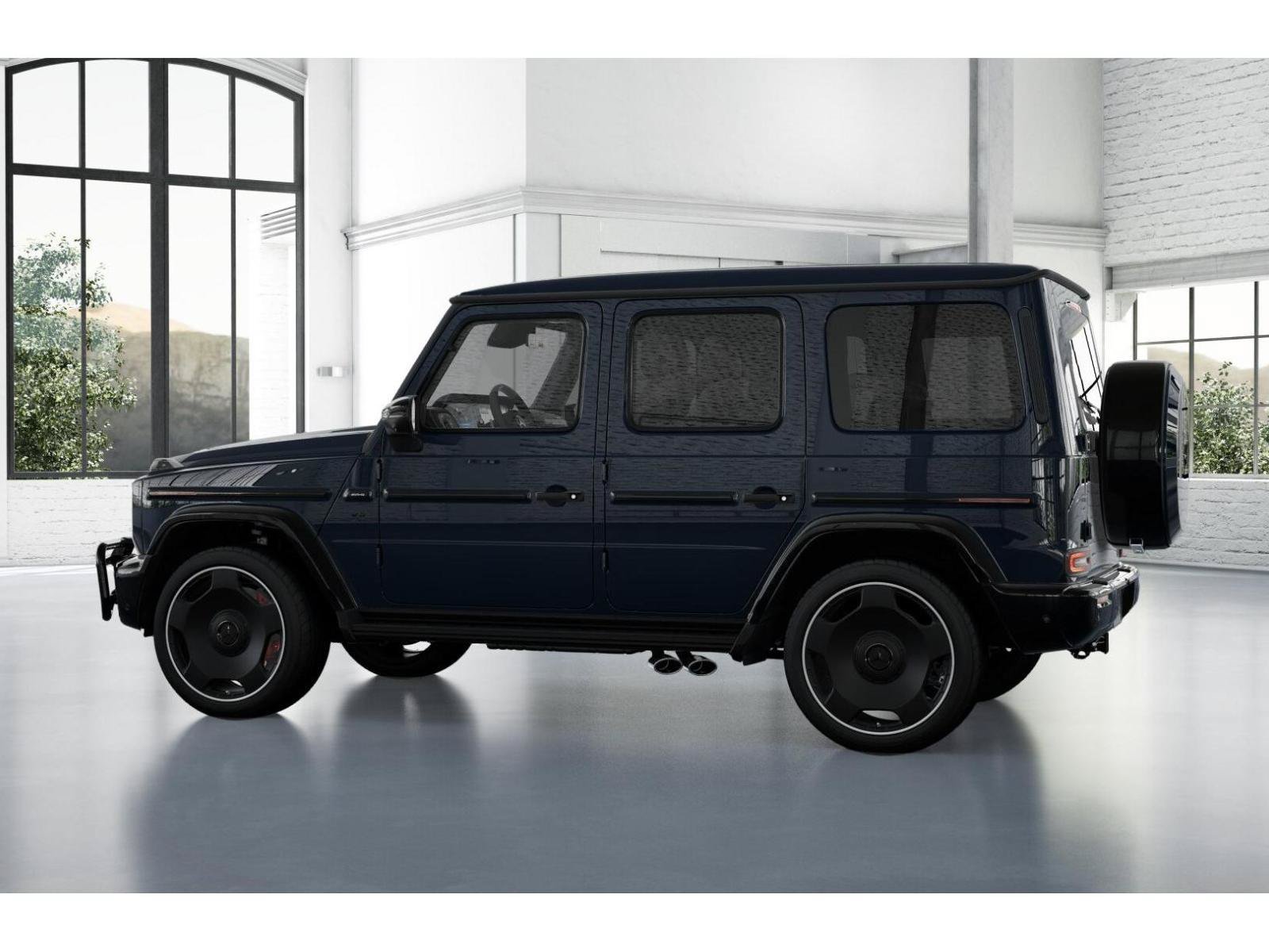 New 2027 MANUFAKTUR Dark Blue Non-Metallic Mercedes-Benz AMG® G 63 SUV image 45