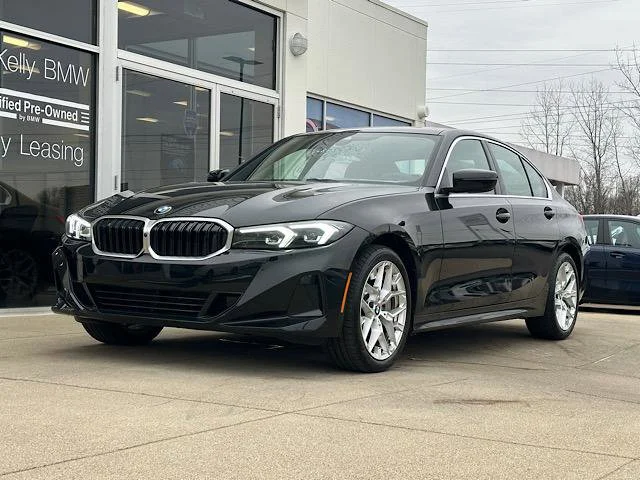 Certified Used 2025 Black Sapphire Metallic BMW 330i xDrive image 3