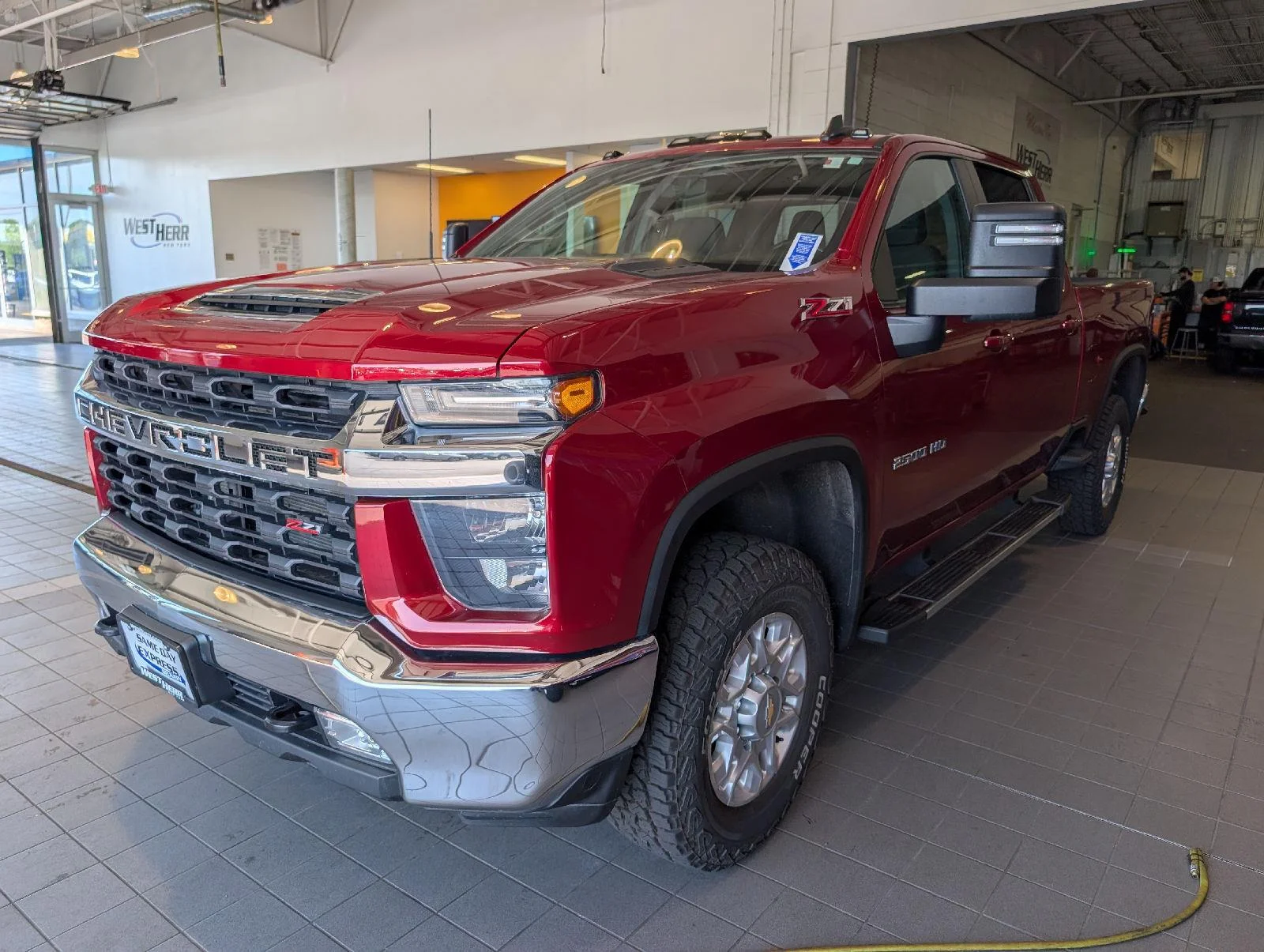 Used 2023 Cherry Red Tintcoat Chevrolet LT image 4