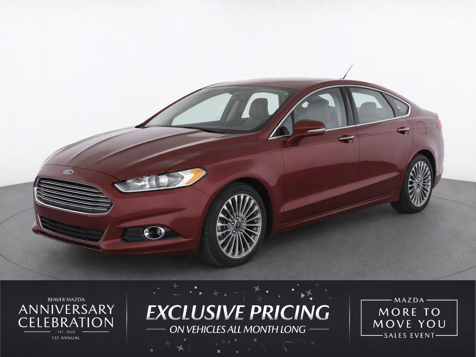 Used 2016 Bronze Fire Metallic Tinted Clearcoat Ford Titanium image 1