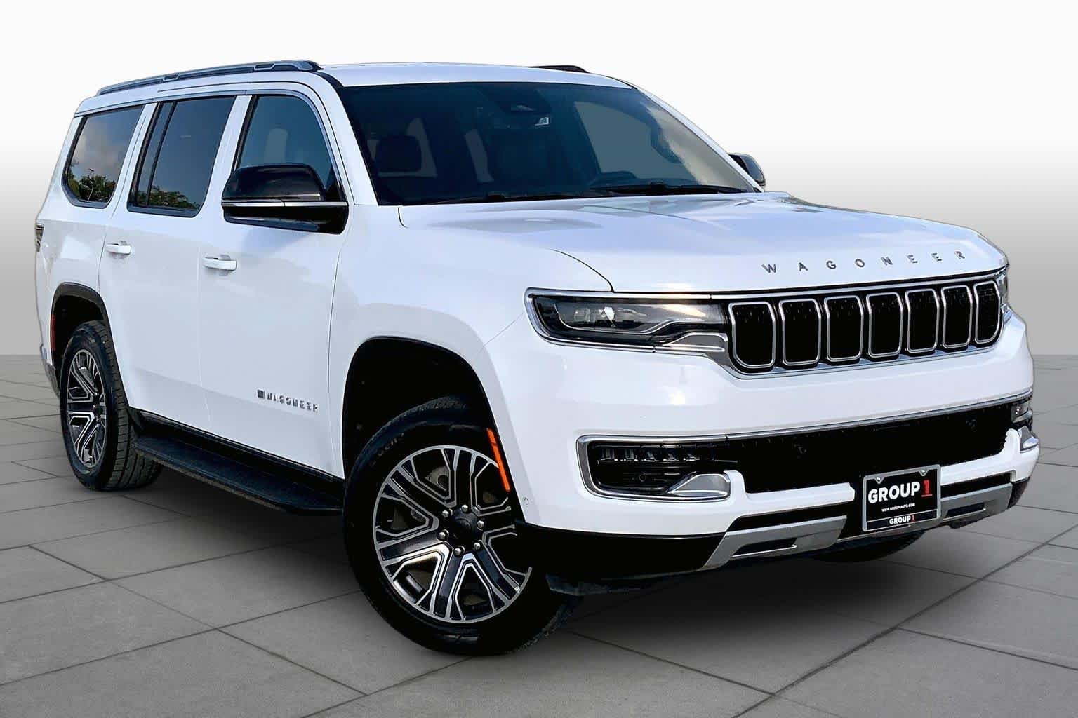 Used 2024 Bright White Clearcoat Jeep Series II image 3