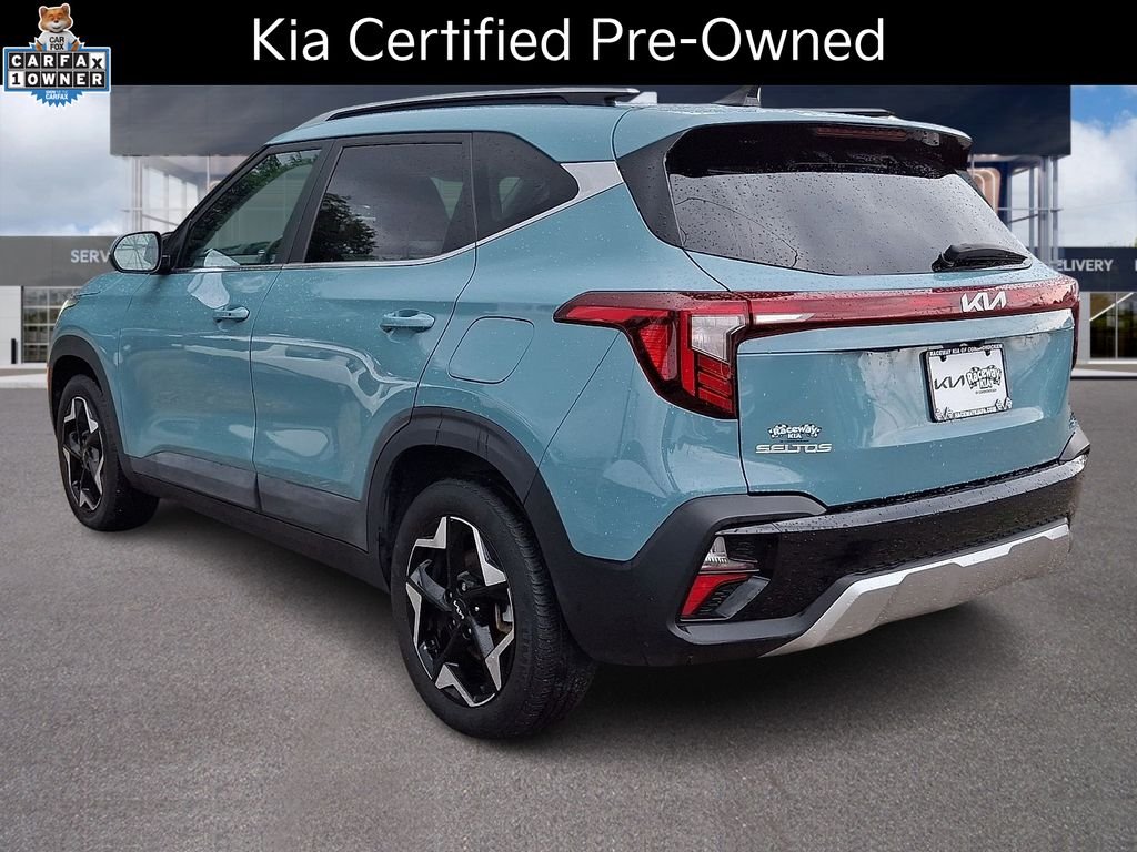 Certified Used 2024 Blue Kia EX image 5