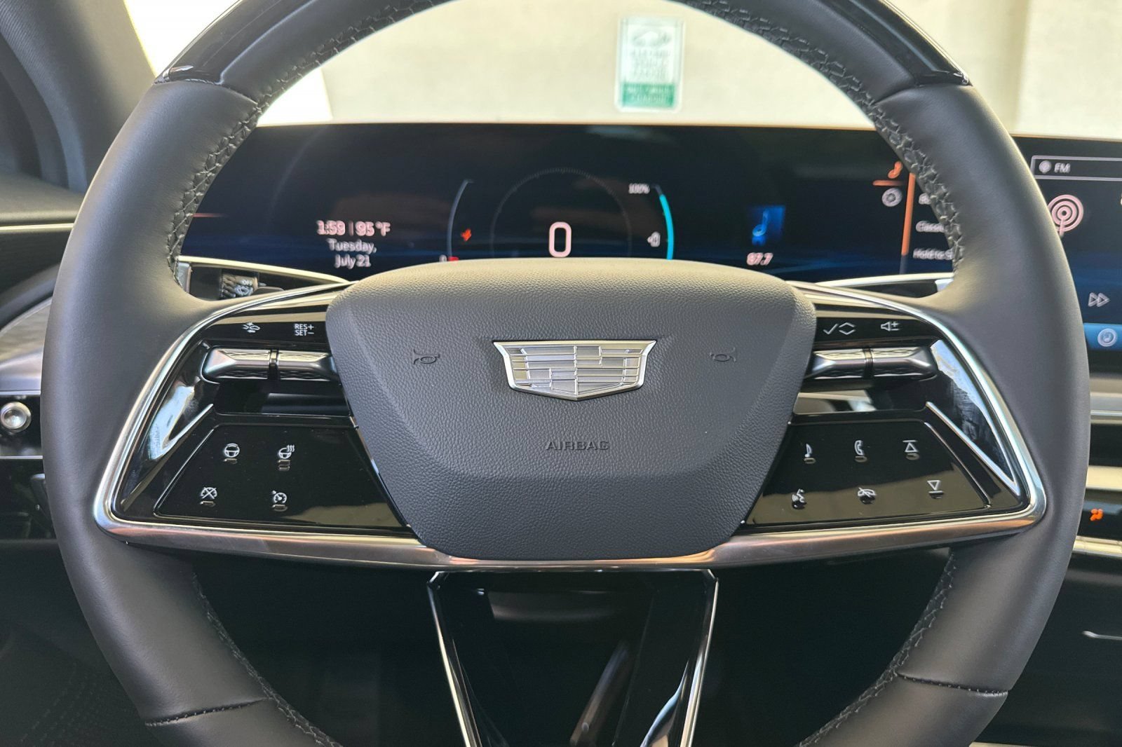 New 2026 Vibrant White Tricoat Cadillac Sport image 21