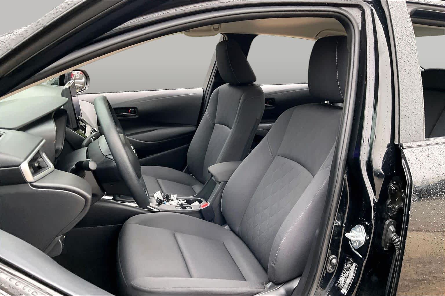 Used 2024 Midnight Black Metallic Toyota LE image 8
