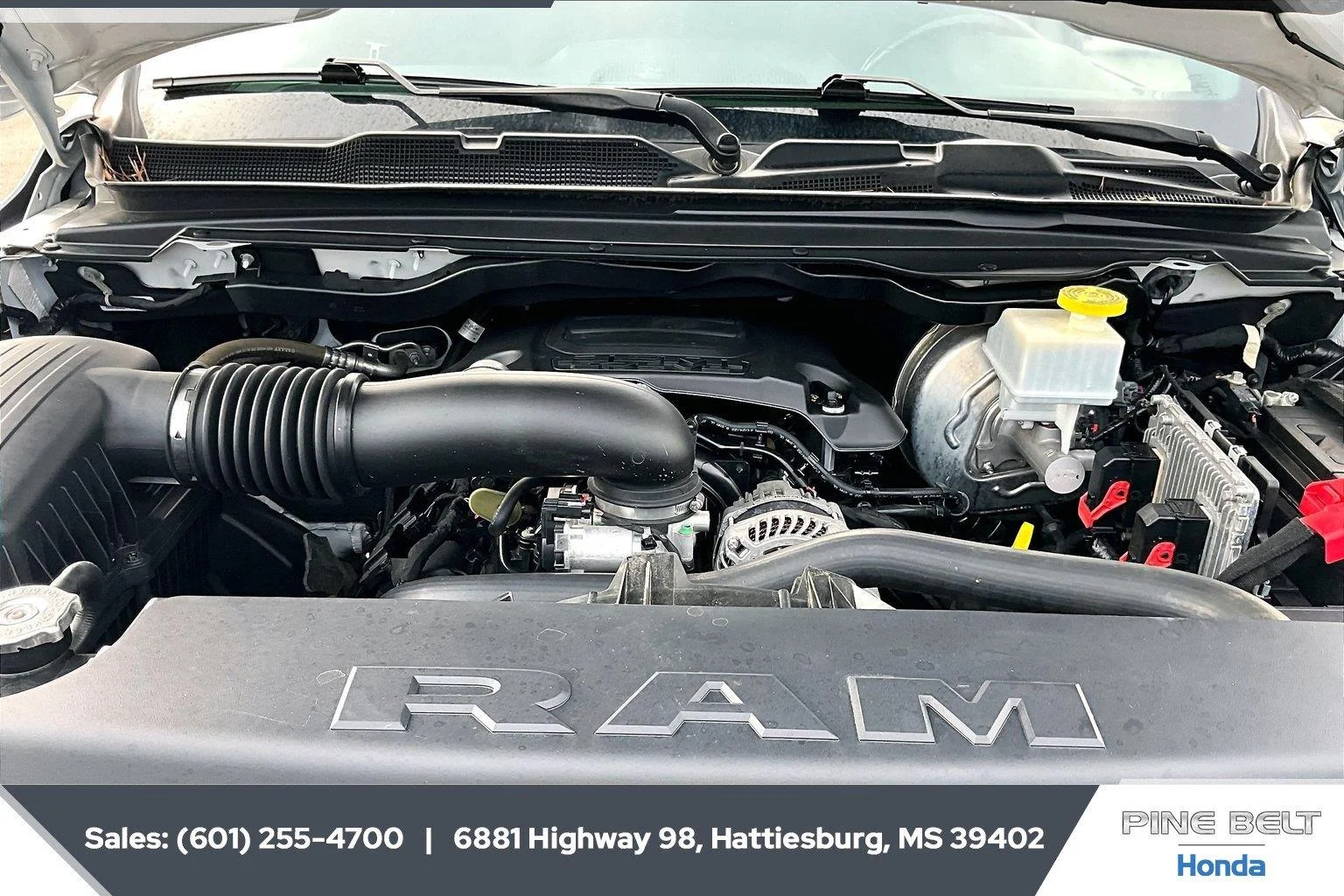 Used 2022 Bright White Clearcoat Ram Big Horn image 8