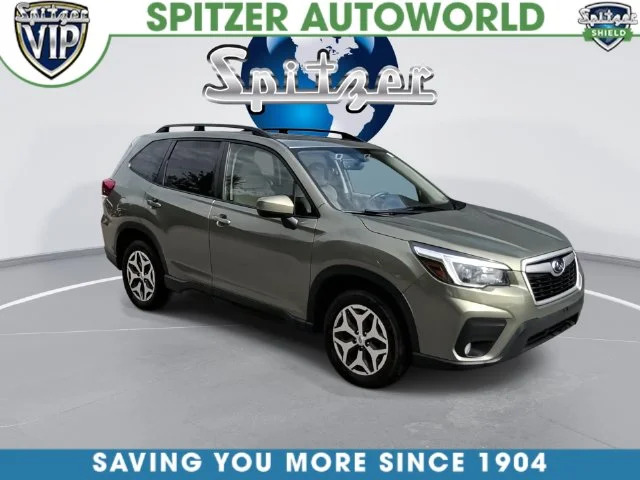 Used 2021 Green Subaru Premium image 3