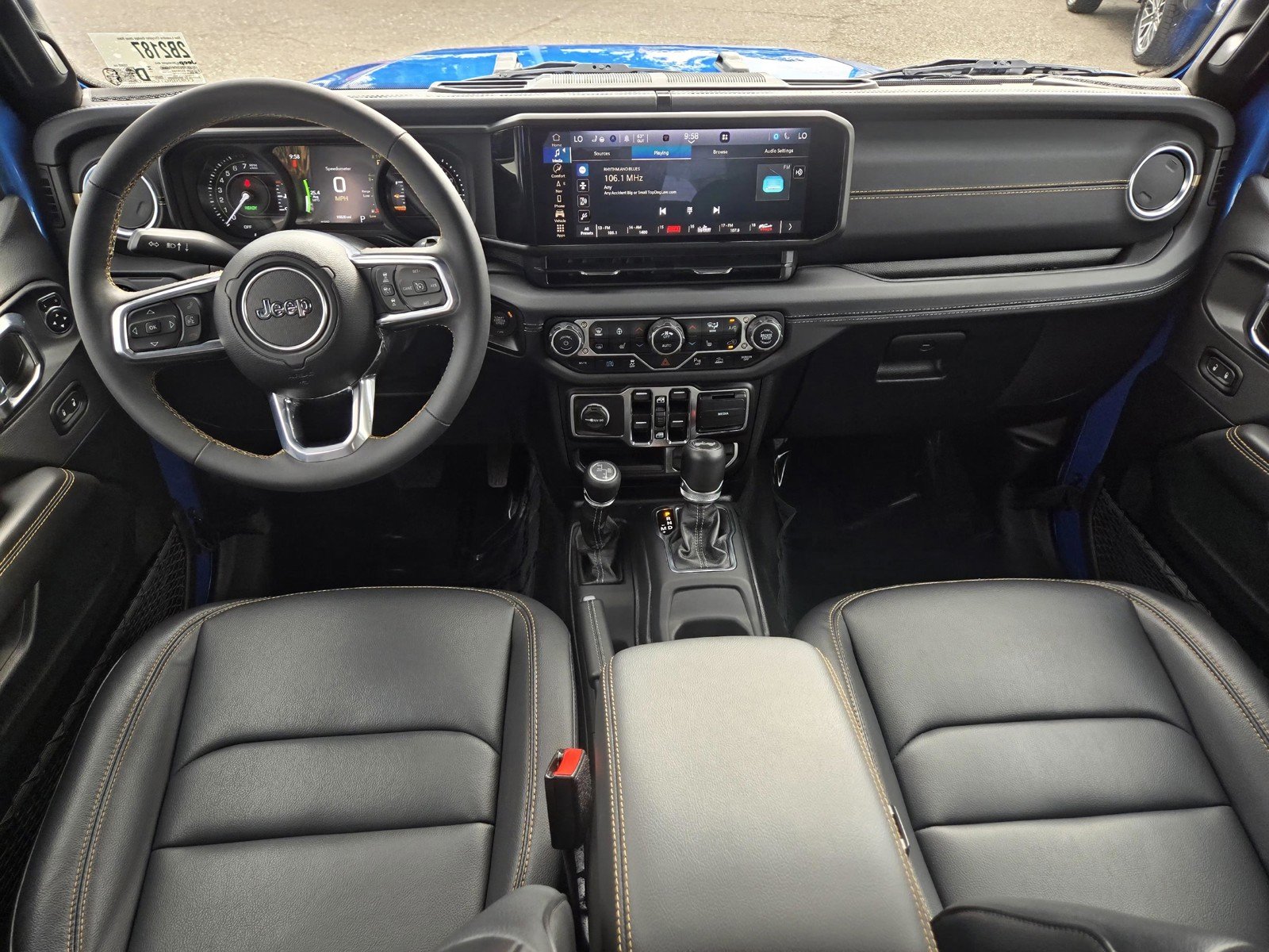 Certified Used 2024 Hydro Blue Pearlcoat Jeep Sahara image 18