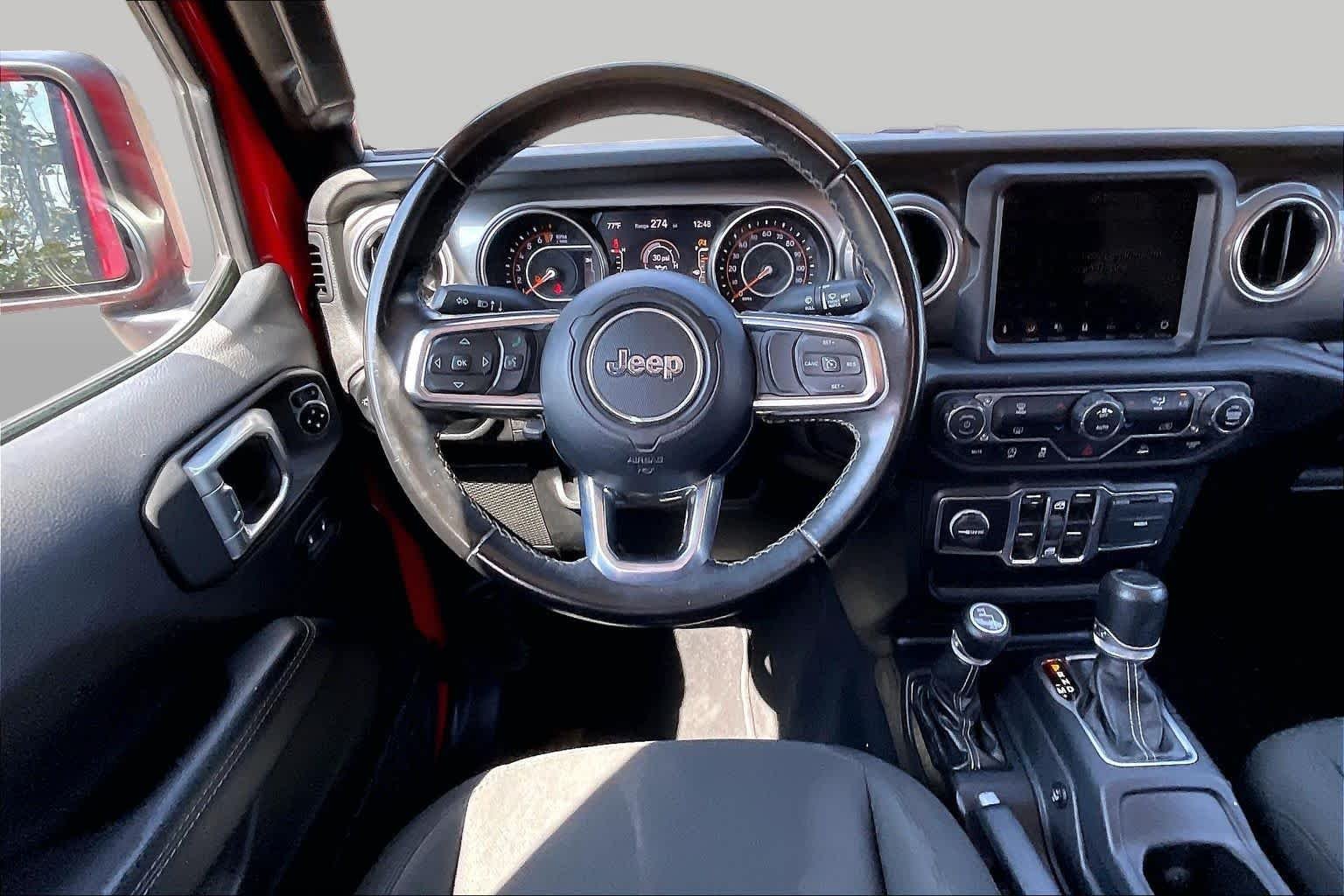 Used 2020 Firecracker Red Clearcoat Jeep Overland image 6