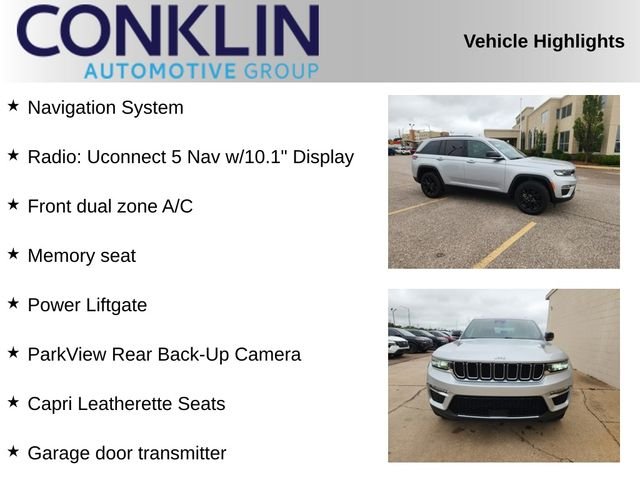 Used 2024 Silver Jeep Limited image 2