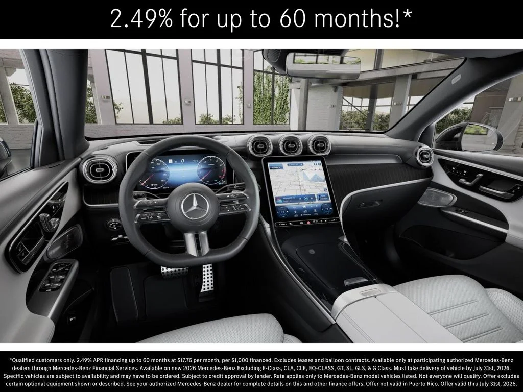 New 2026 MANUFAKTUR Patagonia Red Metallic Mercedes-Benz GLC 300 image 3