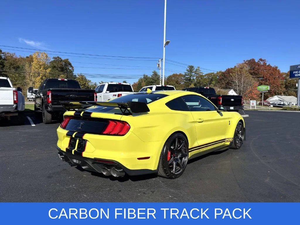 Used 2021 Yellow Ford Shelby GT500 image 3