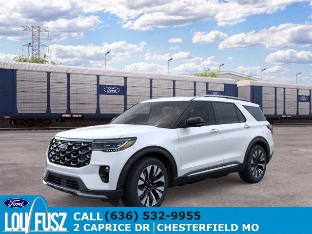 New 2026 Star White Metallic Tri-Coat Ford Platinum image 26