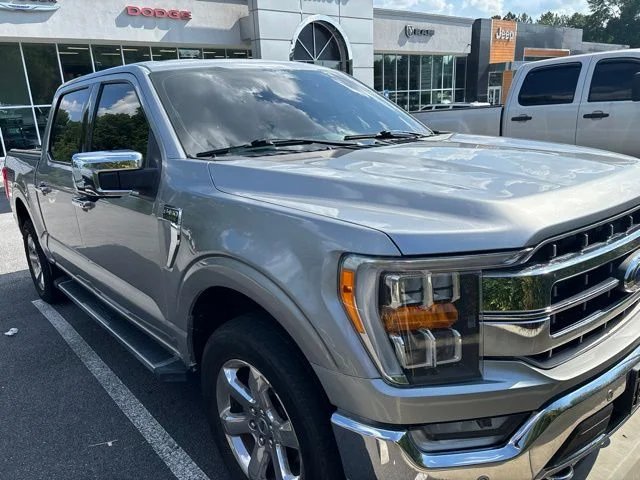 Used 2021 Silver Ford Lariat image 2