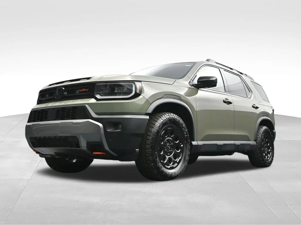 New 2026 Ash Green Metallic Honda TrailSport Elite Blackout image 24
