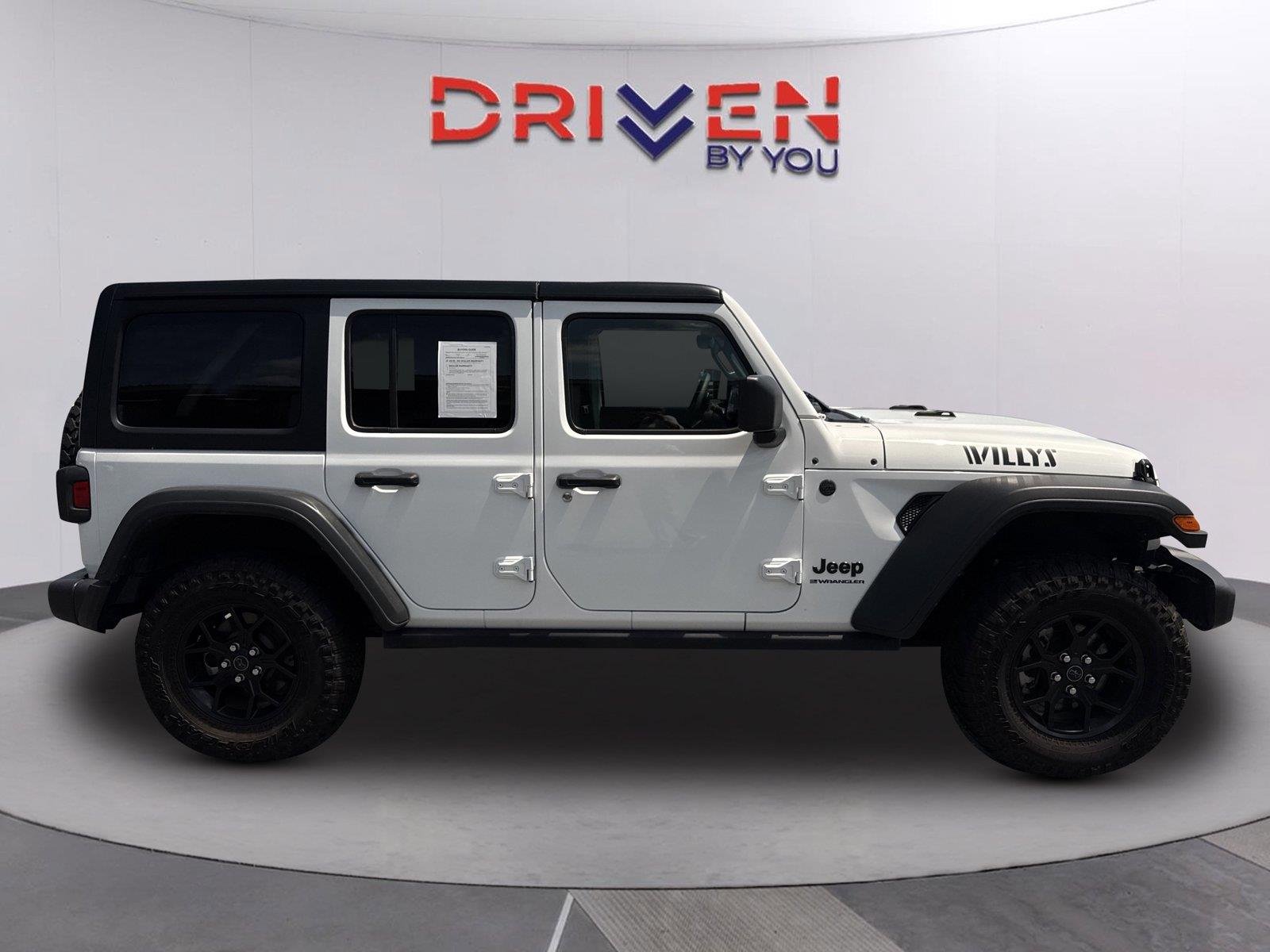 Used 2025 Bright White Clearcoat Jeep Willys image 3
