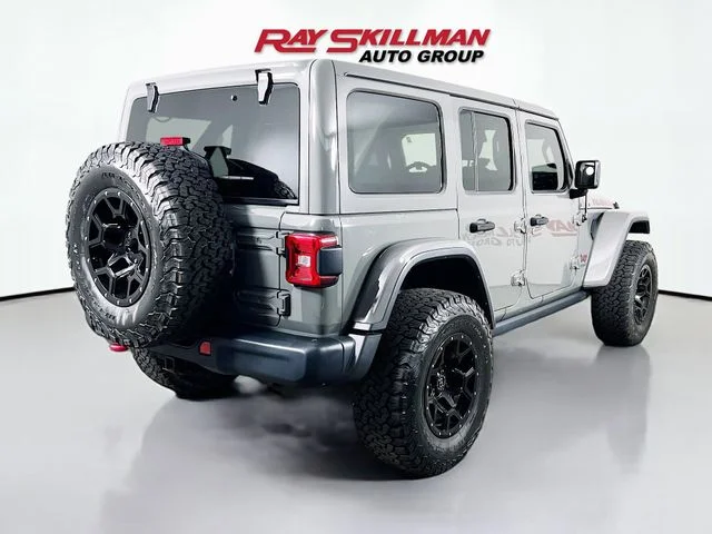 Used 2019 Gray Jeep Unlimited Rubicon image 7