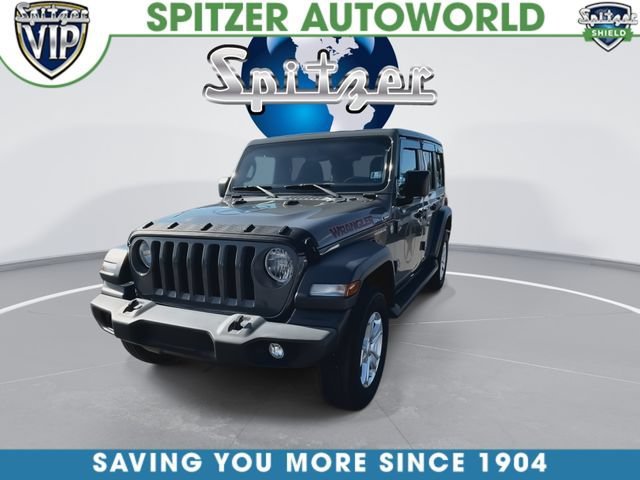 Used 2019 Gray Jeep Sport S 4x4 image 4
