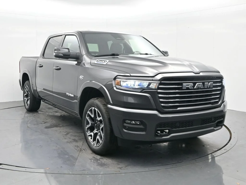 New 2026 Granite Crystal Metallic Clear-Coat Exterior Paint RAM Laramie image 4