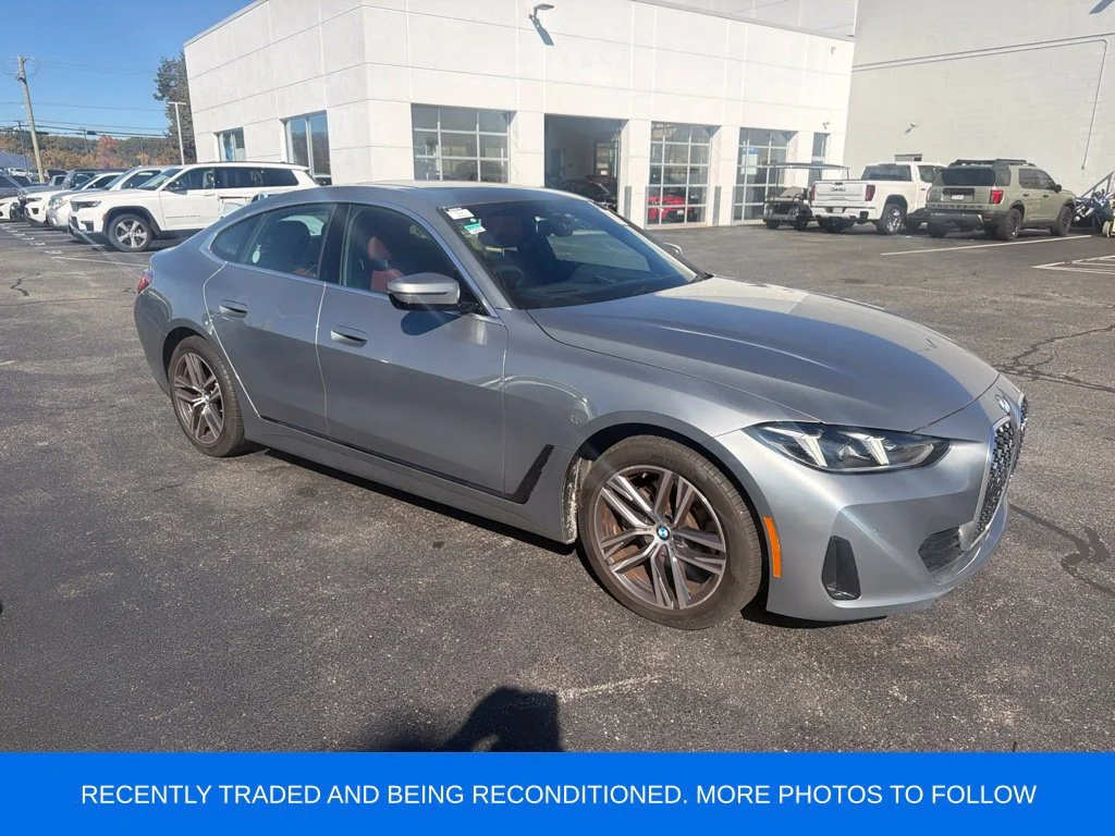 Used 2025 Gray Metallic BMW 430i xDrive Gran Coupe image 1