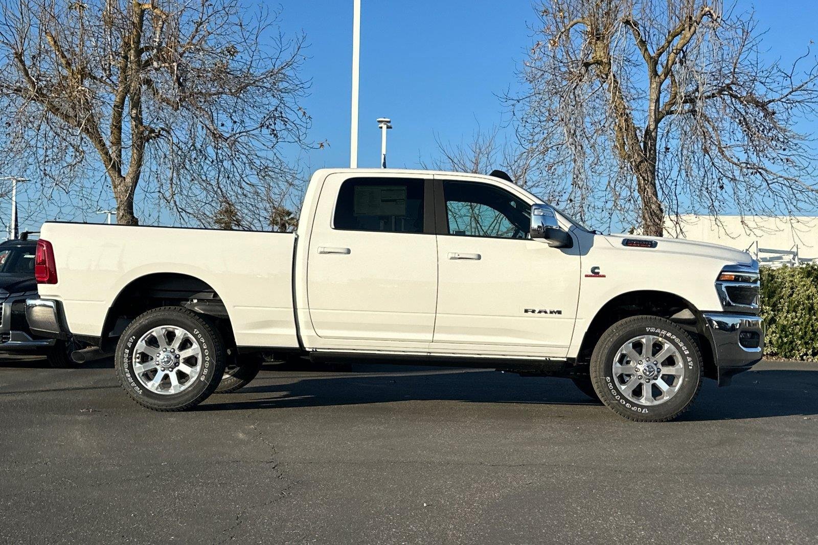 New 2026 Bright White Clearcoat Ram Laramie image 3