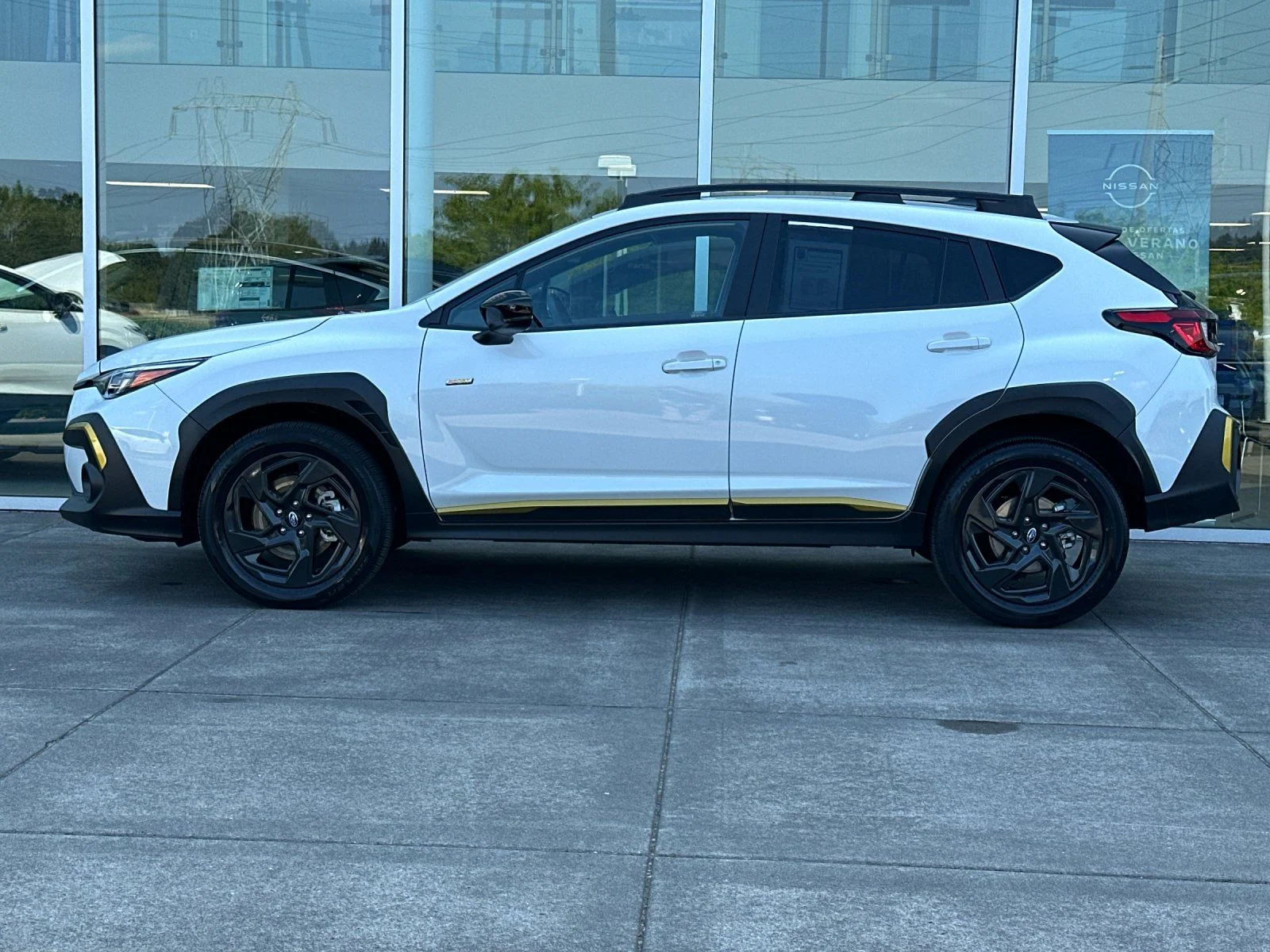 Used 2024 Crystal White Pearl Subaru Sport image 6