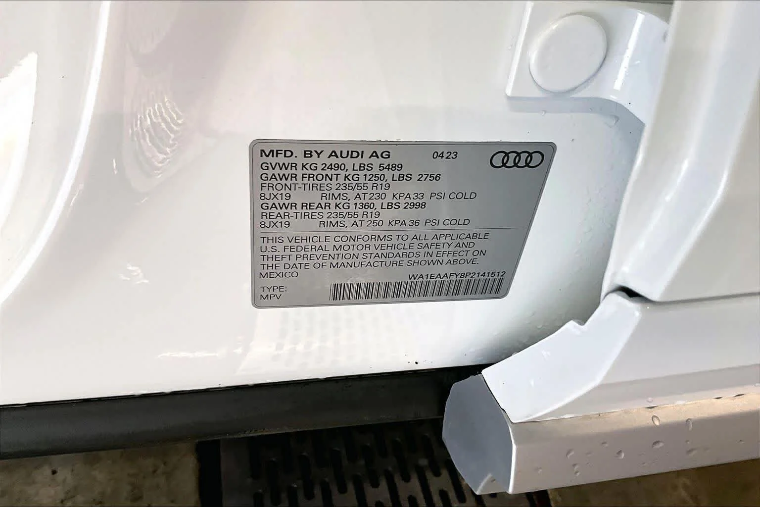 Certified Used 2023 Ibis White Audi S line Premium Plus image 34