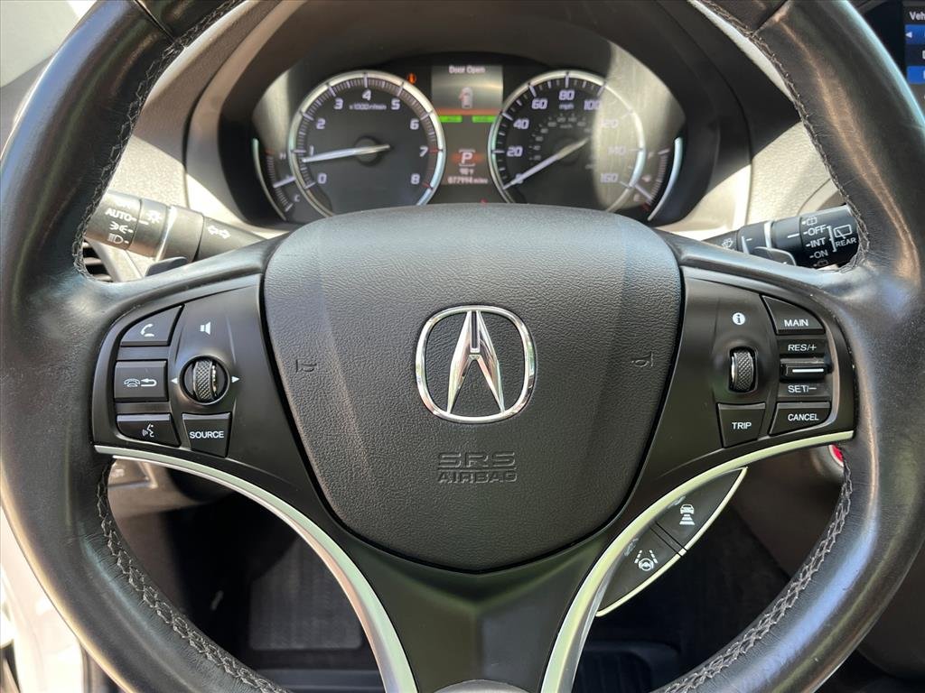 Certified Used 2019 White Diamond Pearl Wa Acura SH-AWD w/Tech image 18