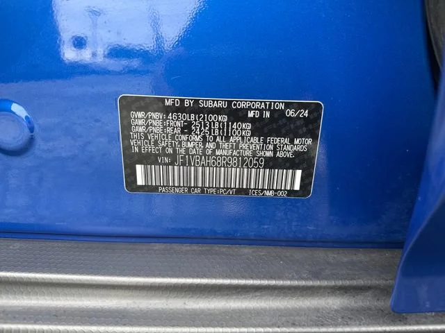 Used 2024 WR Blue Pearl Subaru Premium image 16