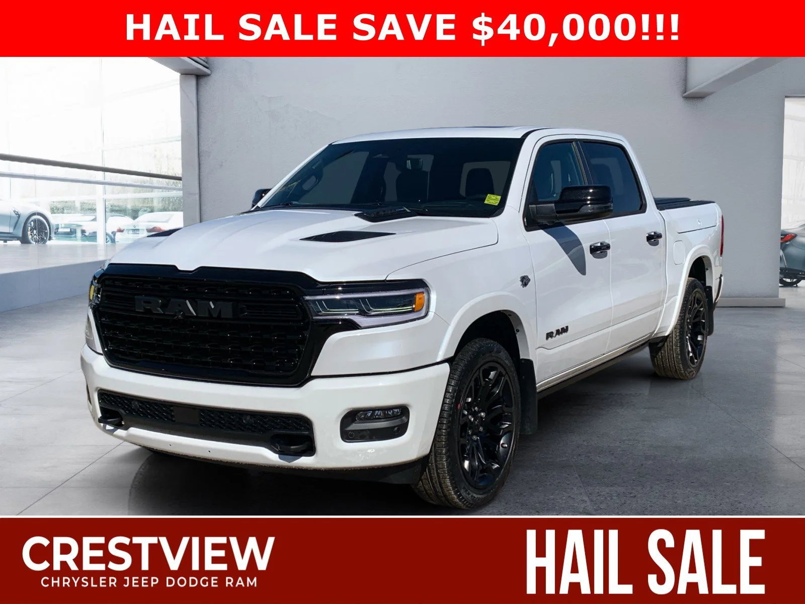 New 2026 Ivory Tri-coat Pearl Ram Limited image 1