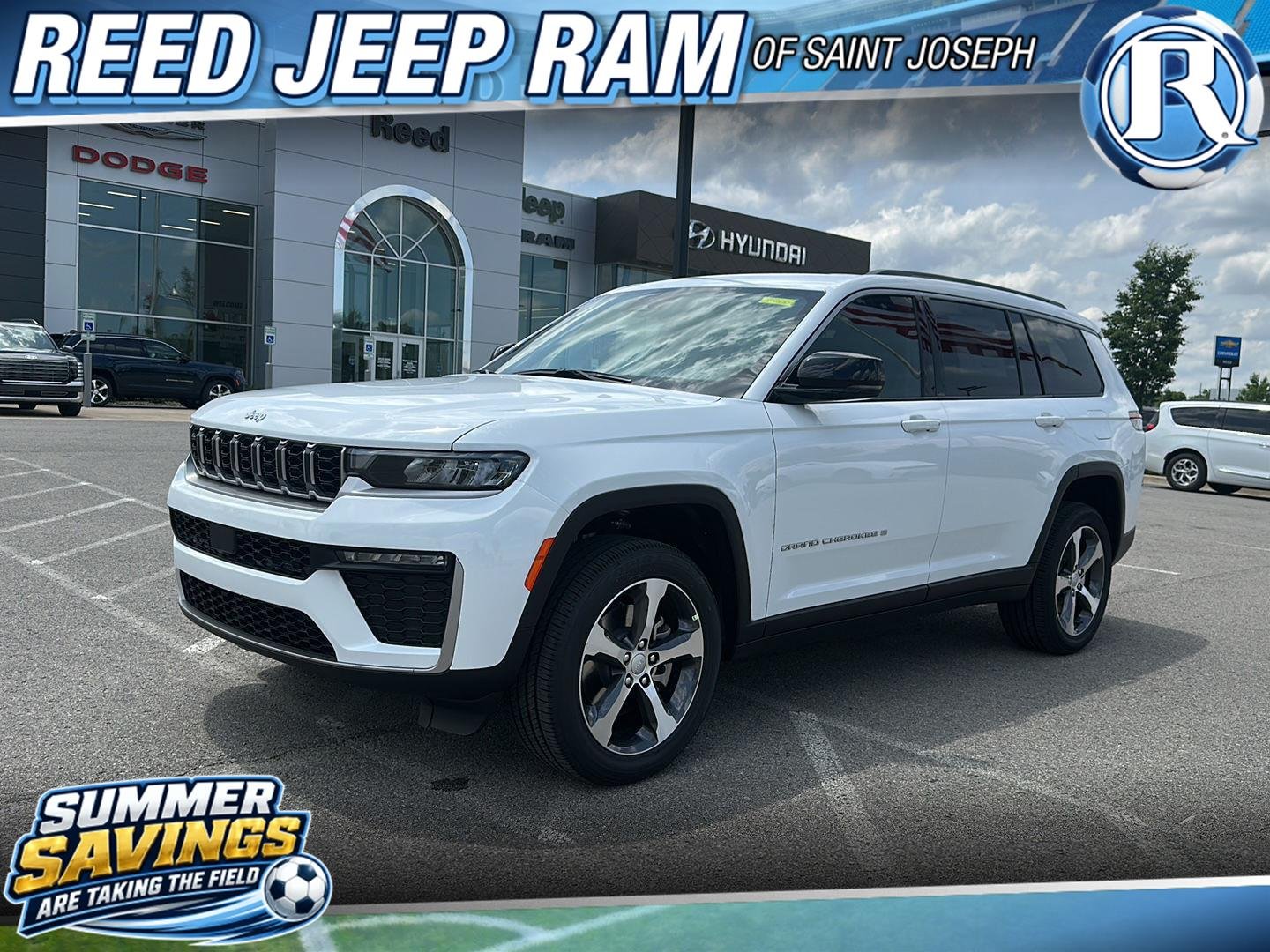 New 2026 Bright White Clear-Coat Exterior Paint Jeep Limited image 1