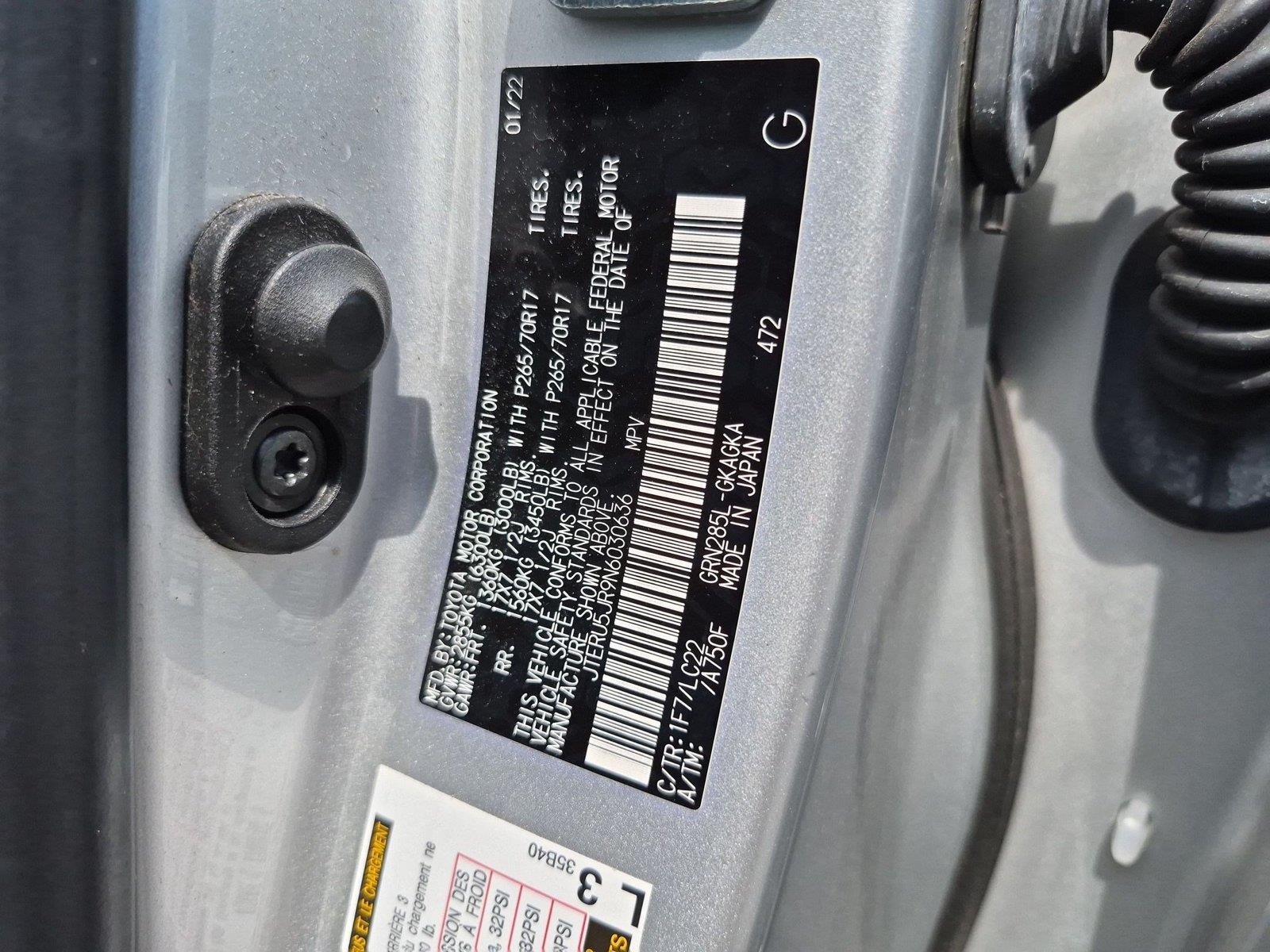Used 2022 Classic Silver Metallic Toyota TRD Off Road Premium image 40