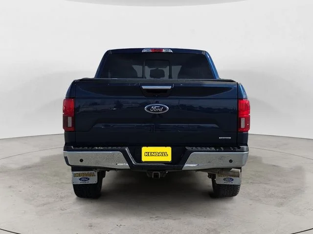 Used 2018 Blue Ford Lariat image 4
