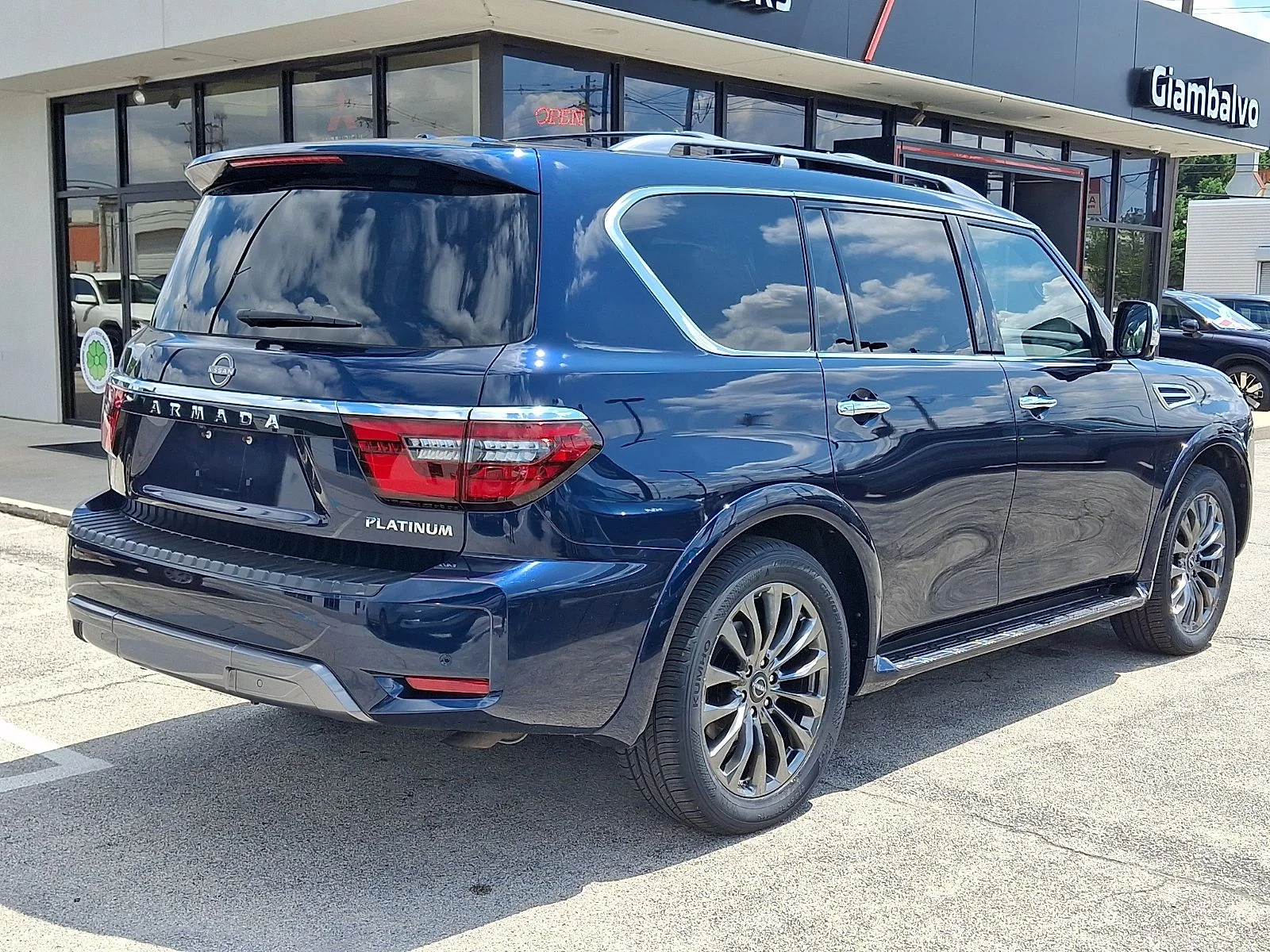 Used 2023 Blue Nissan Platinum image 2