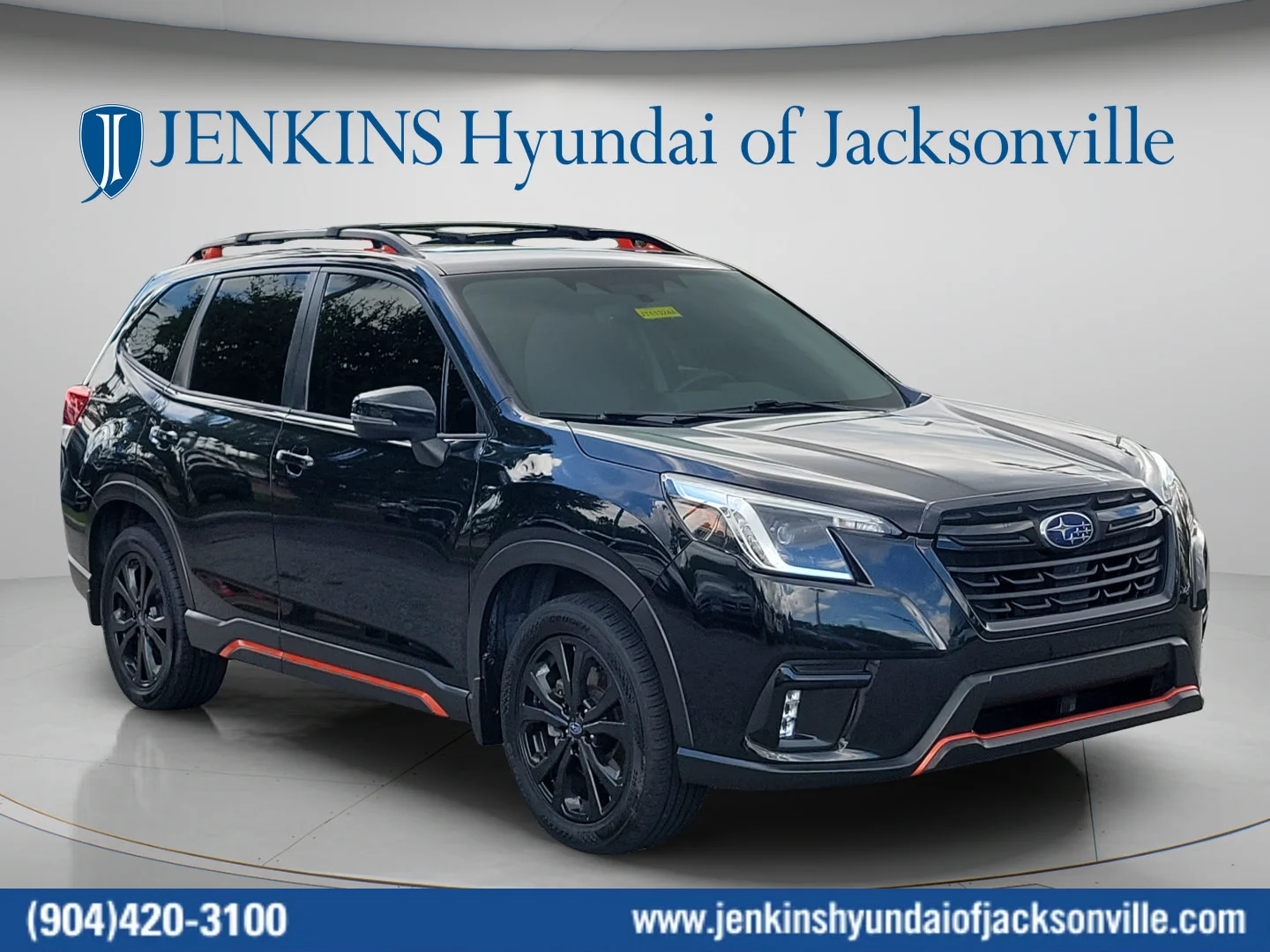 Used 2024 Crystal Black Silica Subaru Sport image 1