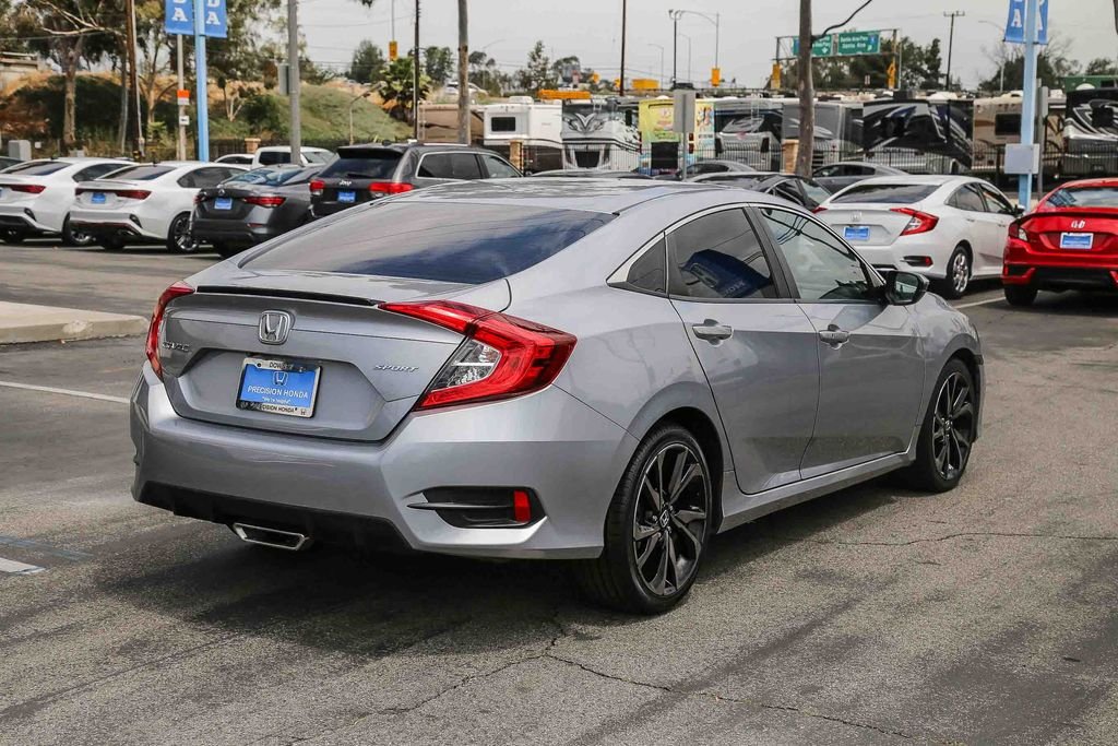 Used 2019 Lunar Silver Metallic Honda Sport image 6